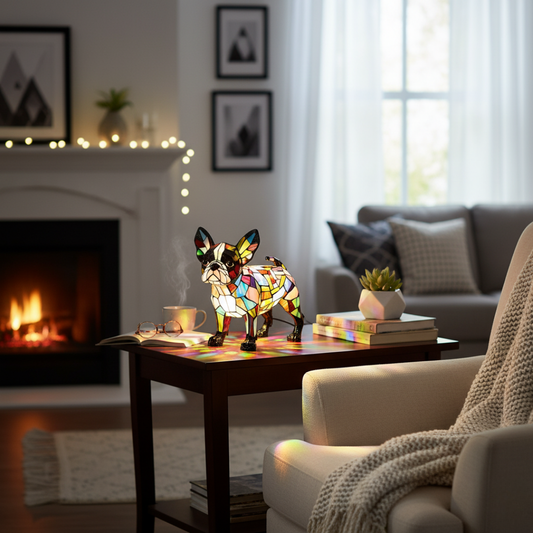 Eleganza – Figura luminosa de perro terrier