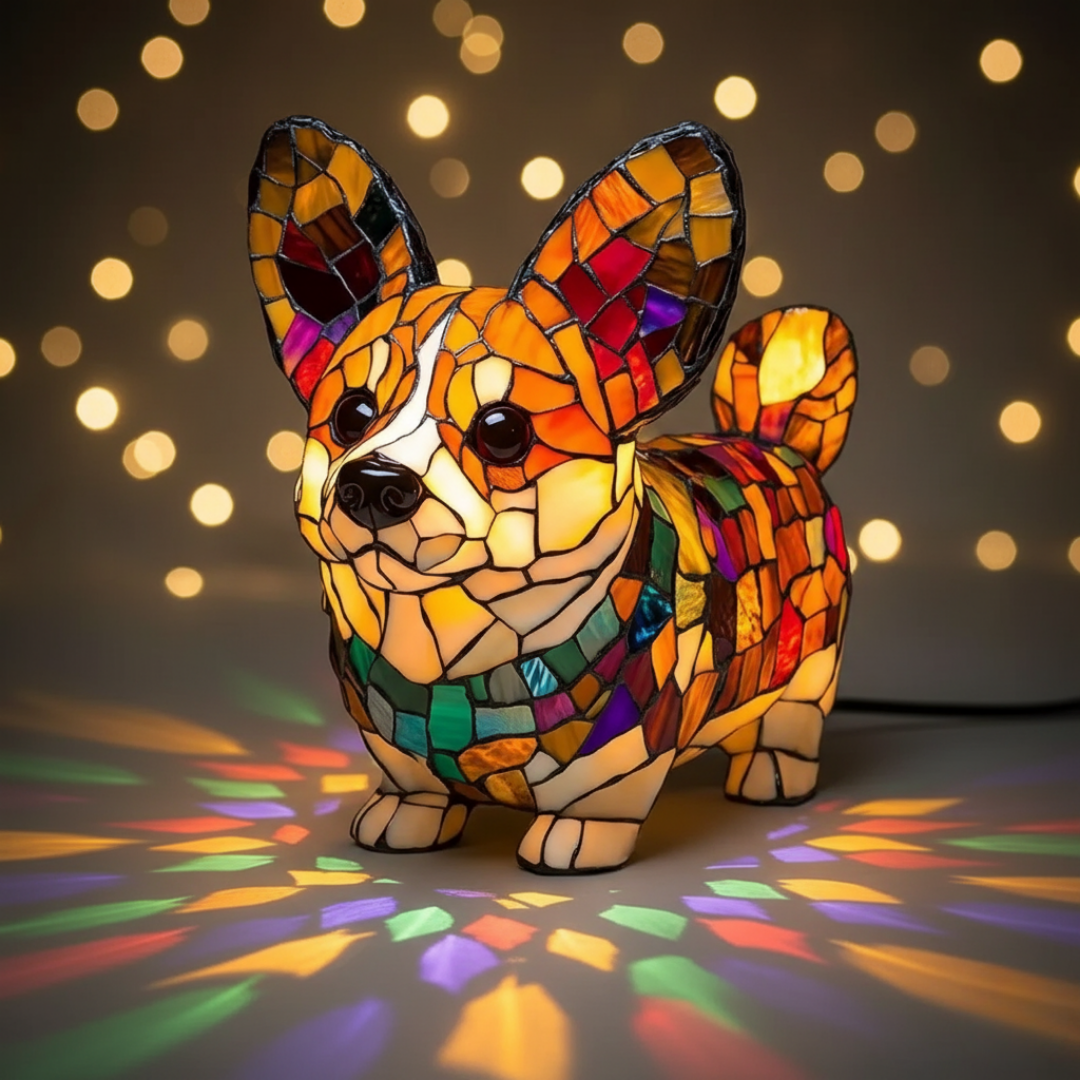 Corgi – Figura luminosa de perro corgi