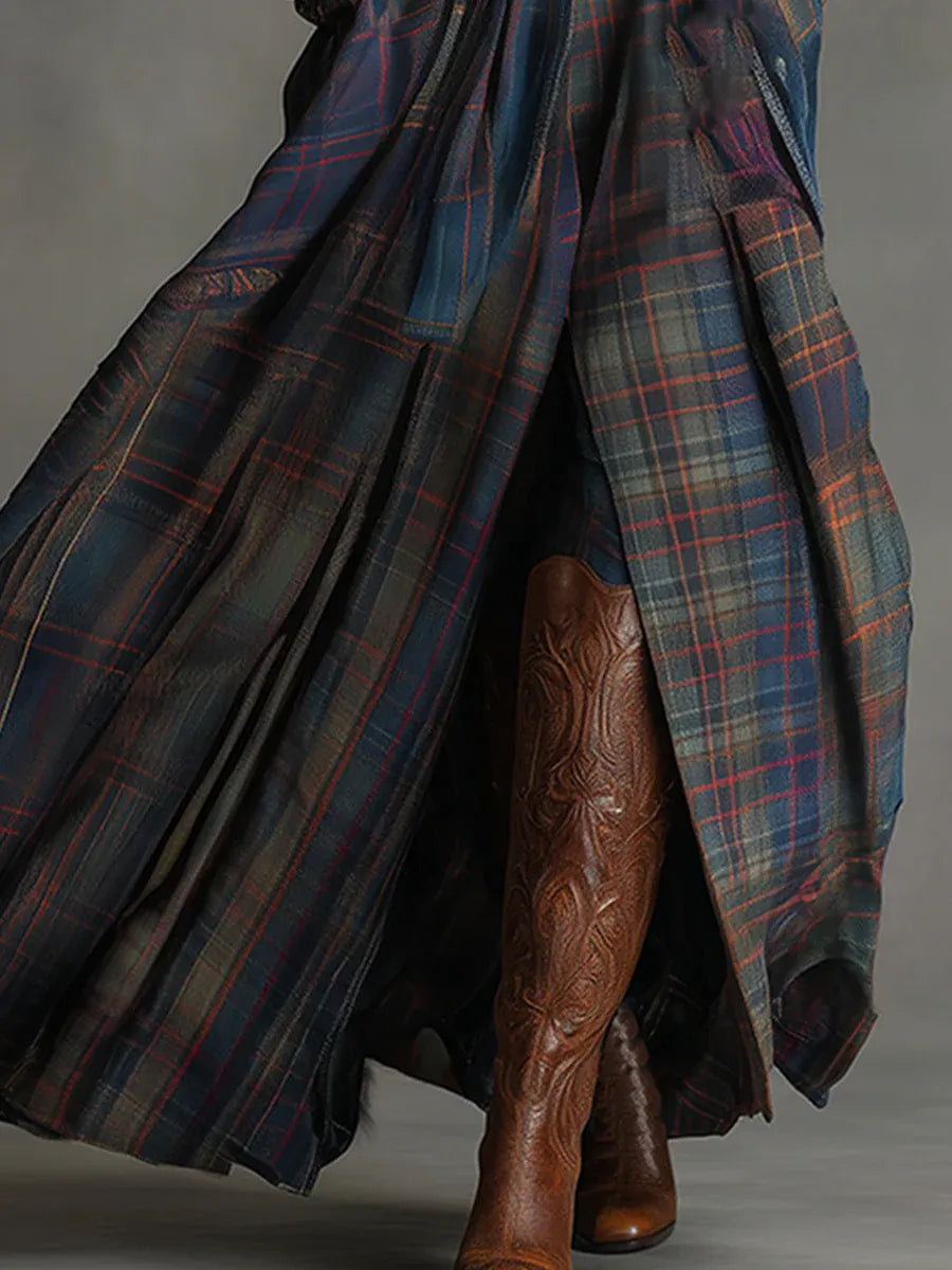 Allison – Vestido a cuadros