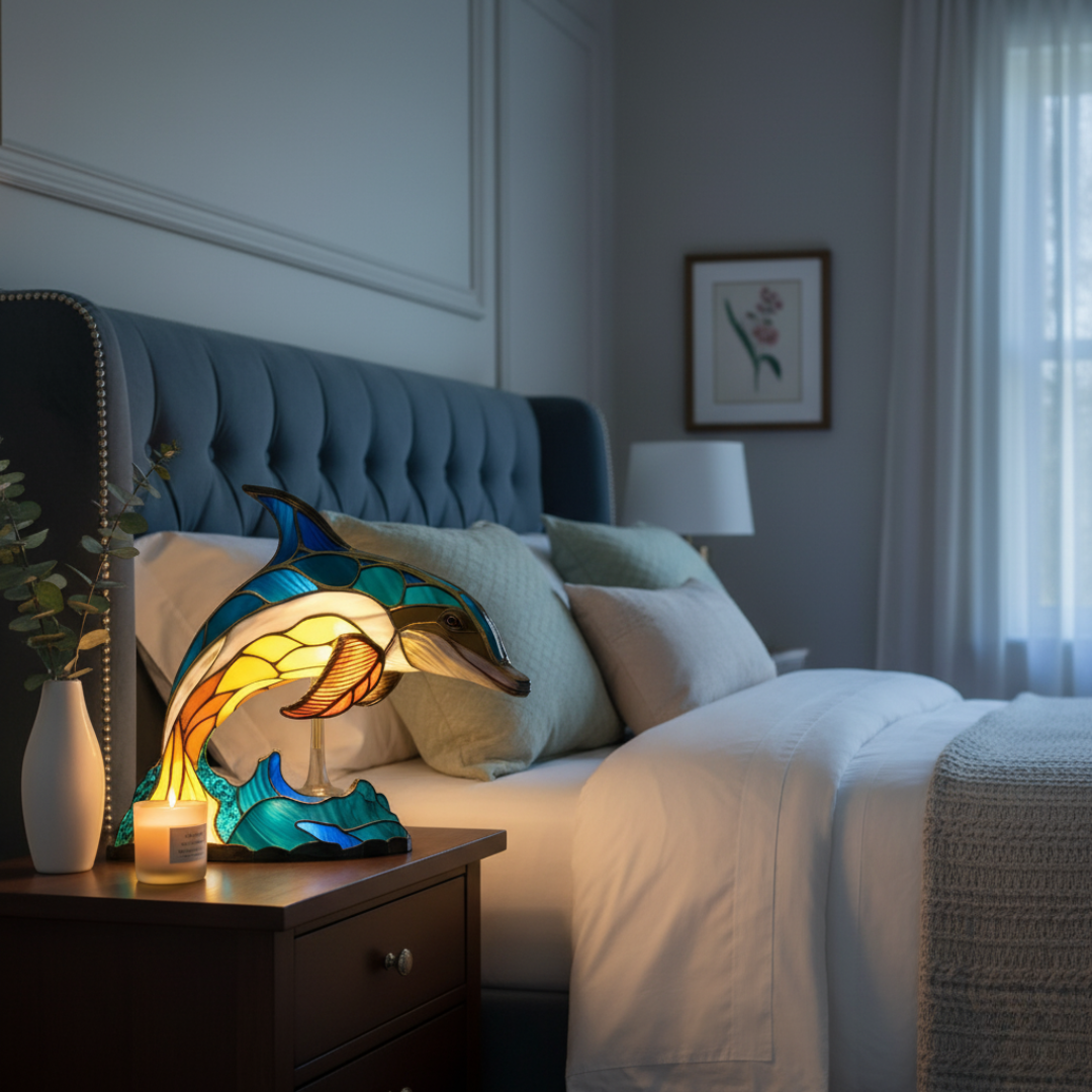 Cleo – Figura luminosa de delfín