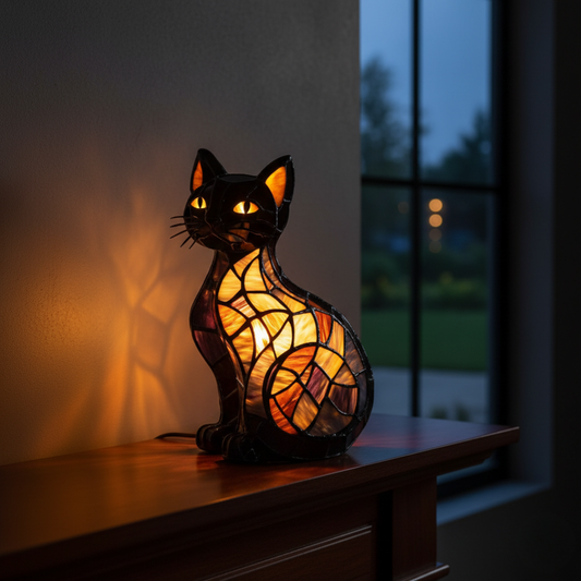 Chat – Figura luminosa de gato