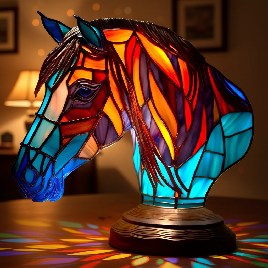 Cavallo – Figura luminosa de caballo