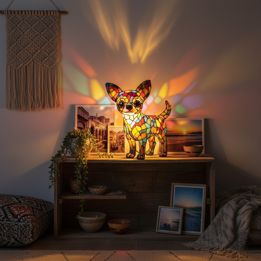 Vivere – Figura luminosa de perro chihuahua