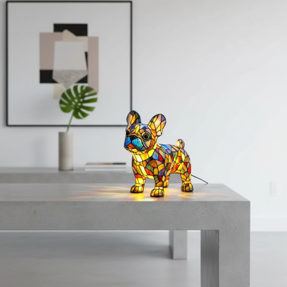 Bulldog – Figura luminosa de bulldog francés