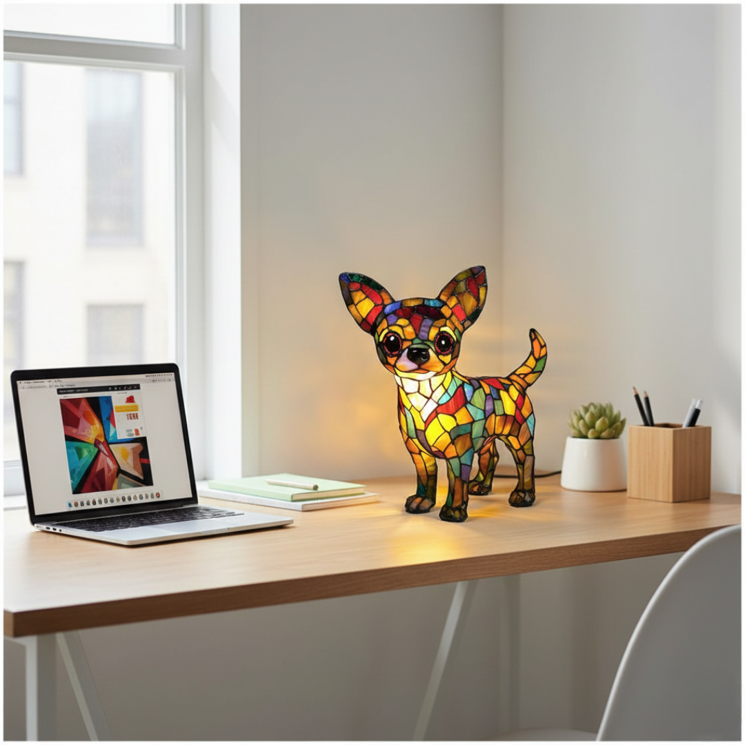 Vivere – Figura luminosa de perro chihuahua