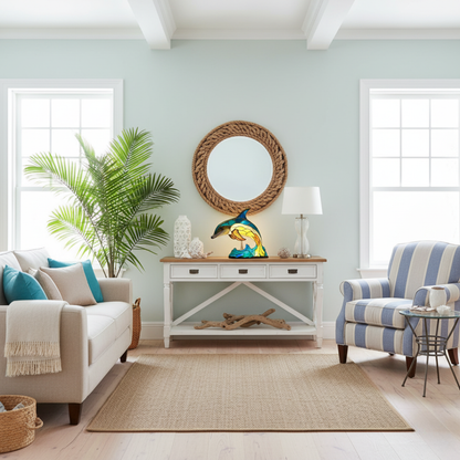 Cleo – Figura luminosa de delfín