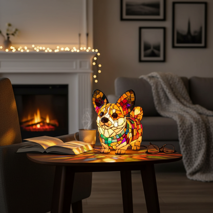 Corgi – Figura luminosa de perro corgi