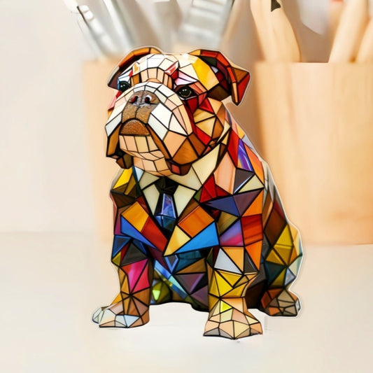 Charm – Figura luminosa de perro bulldog