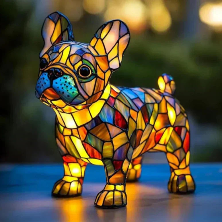 Bulldog – Figura luminosa de bulldog francés