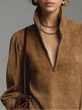 Arlette – Vestido de suede