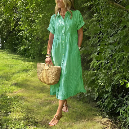 Fioria – Vestido a rayas