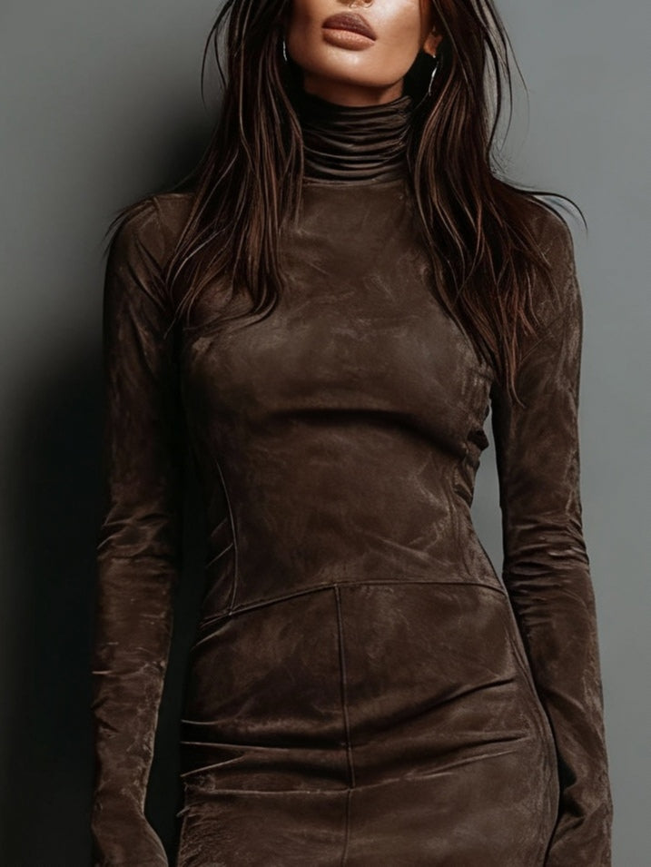 Camille – Vestido de suede