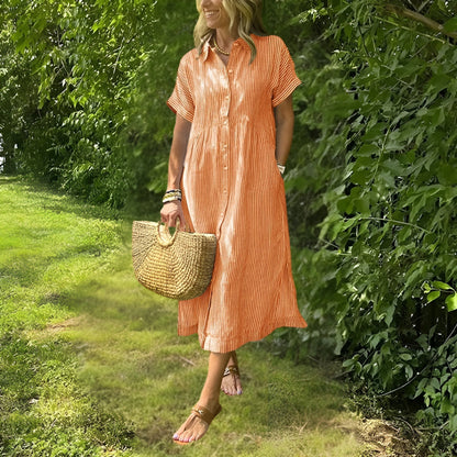 Fioria – Vestido a rayas